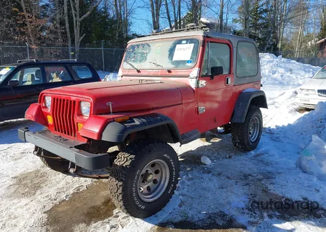 1989 Jeep Wrangler / Yj from USA, damaged, VIN 2J4FY19E8KJ163892